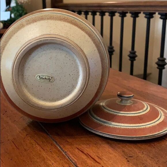 Rare Takahashi Stoneware Canister - Picture 4 of 8